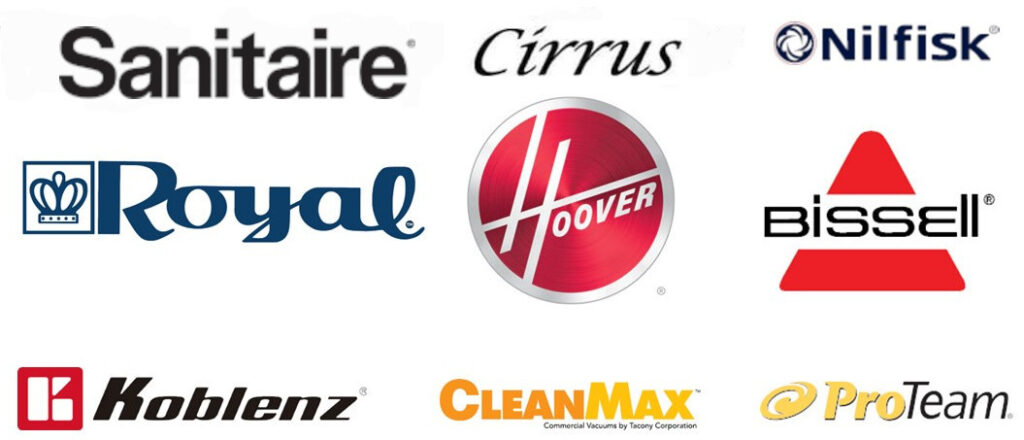 Warranty Center Brands,
Sanitaire, Cirrus, Nilfisk, Royal, Hoover, Bissell, Koblenz, Cleanmax, ProTeam